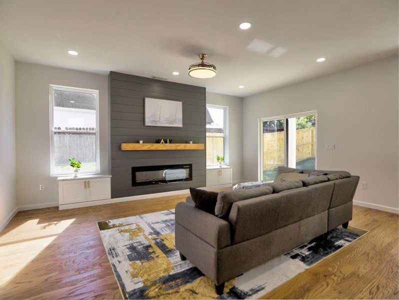 Furnished interior view inside a new home in , Smyrna (Image 10).