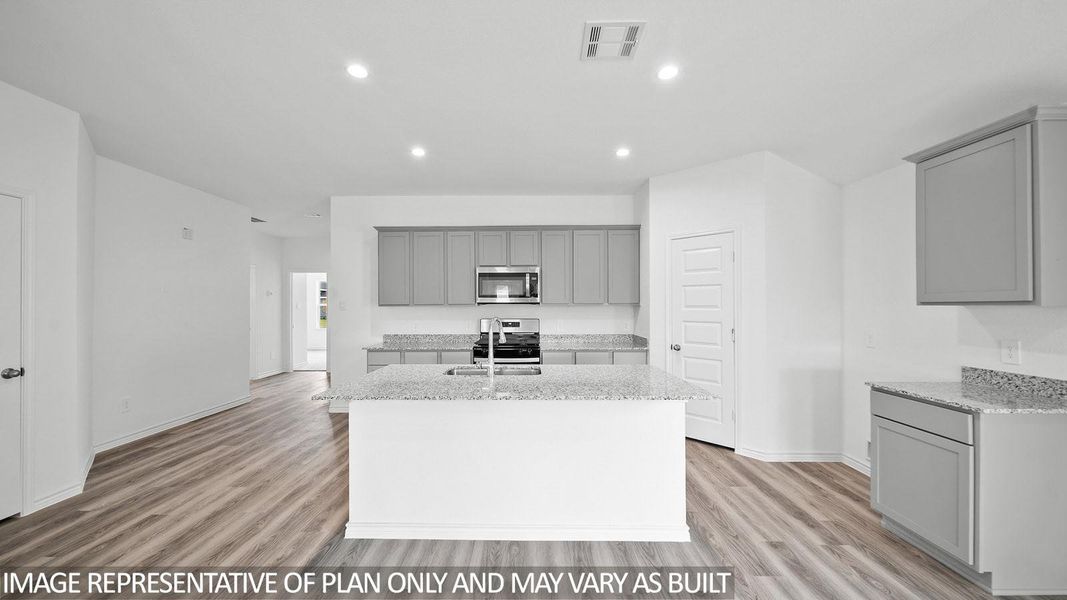 Furnished interior view inside a new home in , Orange (Image 5).