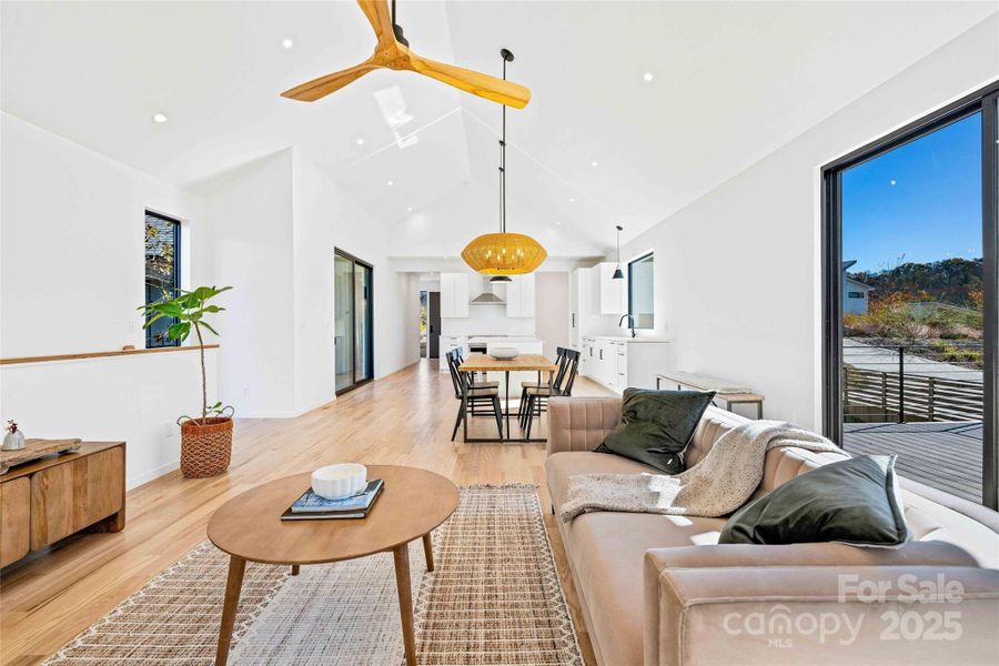 Furnished interior view inside a new home in , Asheville (Image 17).