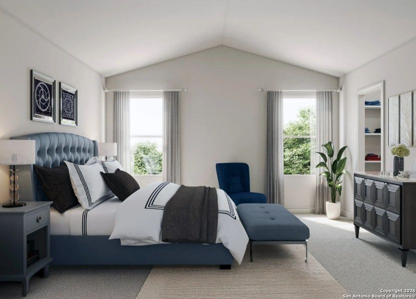 Furnished interior view inside a new home in The Park, Uvalde (Image 3). Furnished interior view inside a new home in The Park, Uvalde (Image 3).