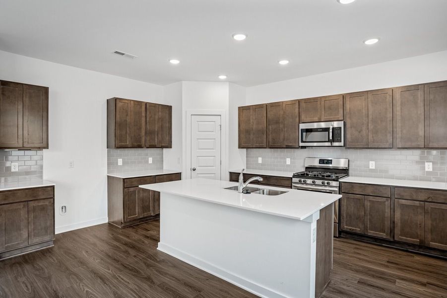 Furnished interior view inside a new home in Sage Farms, White House (Image 11).