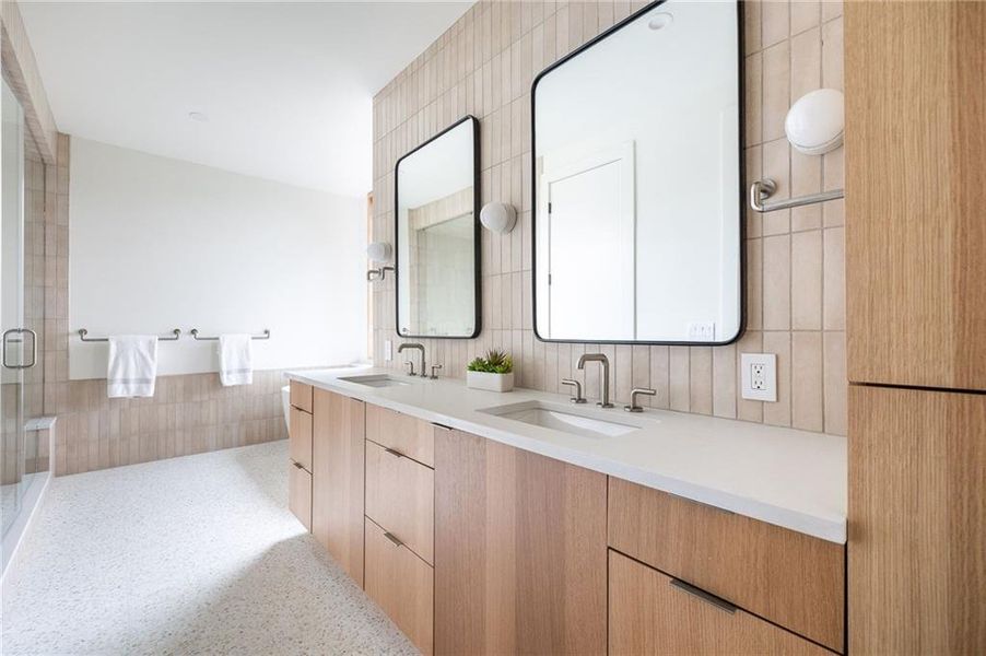 Furnished interior view inside a new home in , Decatur (Image 33).