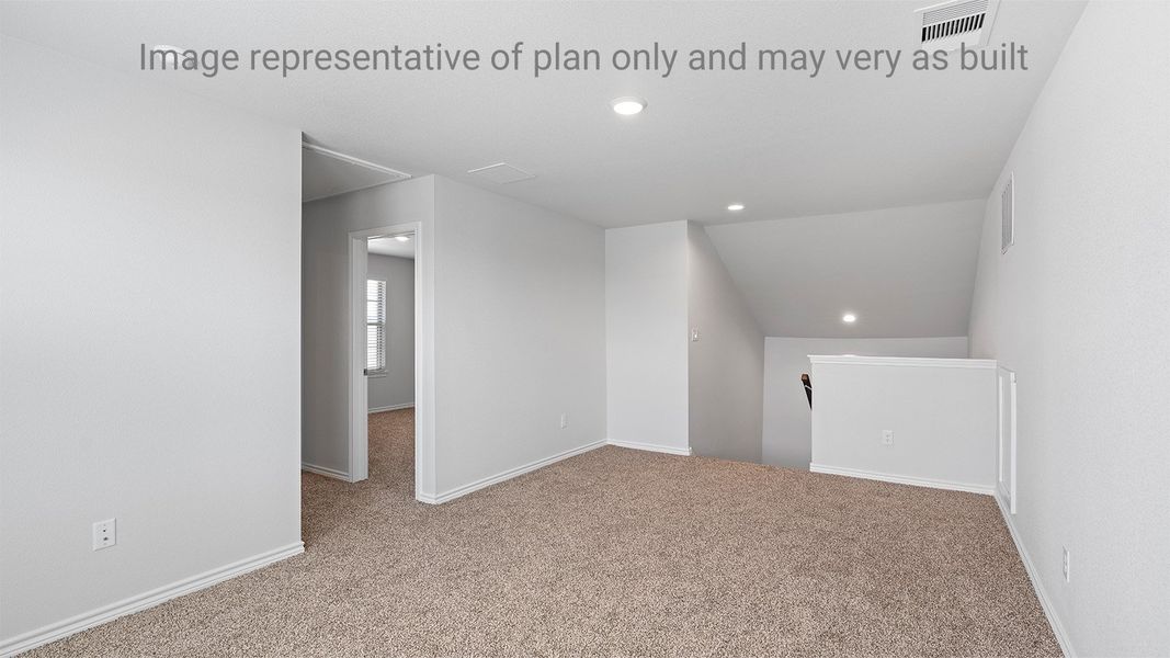Spacious, unfurnished interior of a new home in Somerset at Sinton, Sinton (Image 21).