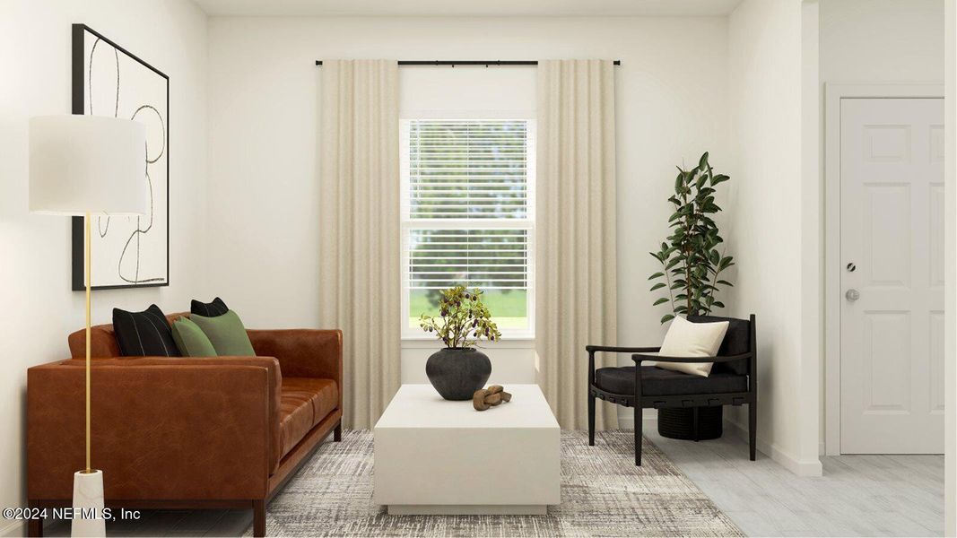 Furnished interior view inside a new home in , Green Cove Springs (Image 12).