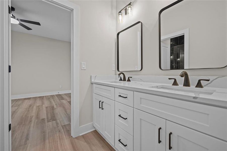 Furnished interior view inside a new home in , Lawrenceville (Image 10).