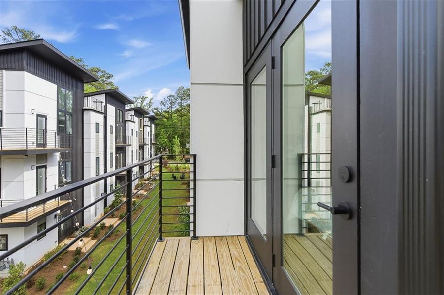 Exterior details and patio area of a home in , Atlanta (Image 27). Exterior details and patio area of a home in , Atlanta (Image 27).