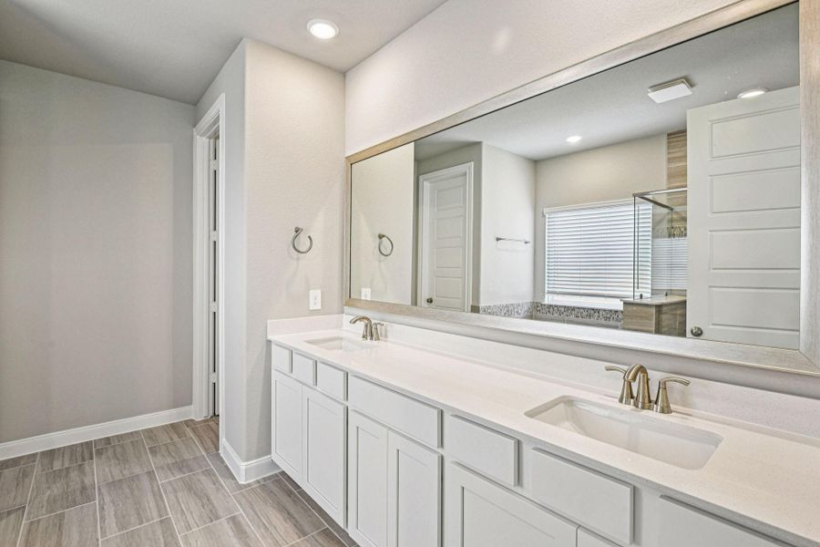 Photo is not of the actual home, but is an inspirational photo of builder’s model home and may depict options, furnishings, and/or decorator features that are not included