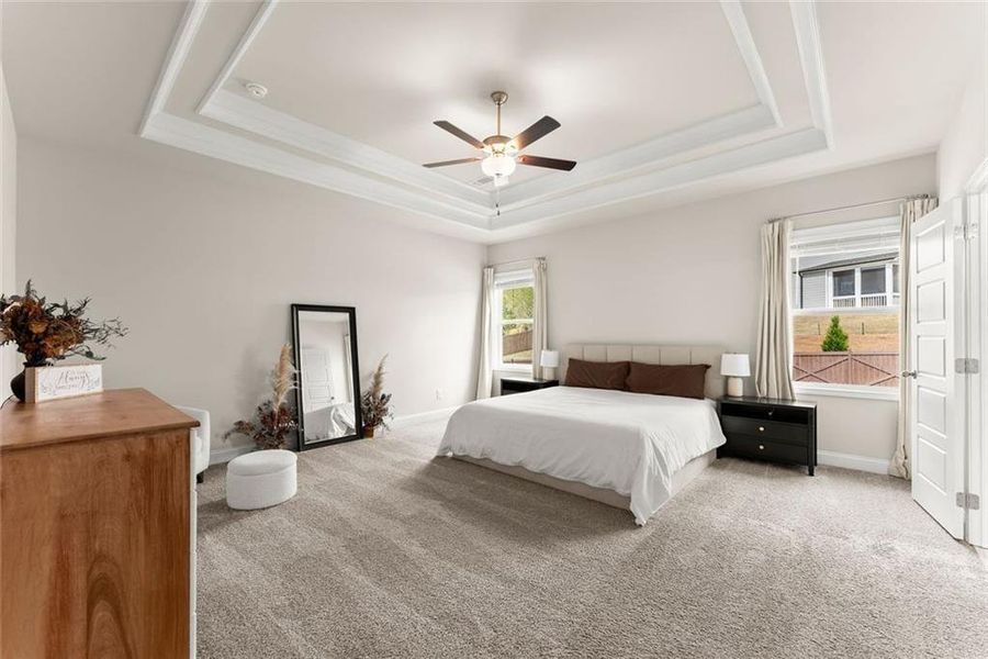 Furnished interior view inside a new home in , Gainesville (Image 34).