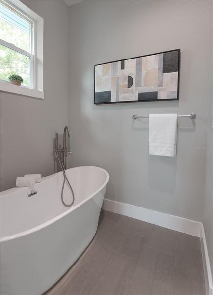 Furnished interior view inside a new home in , Tampa (Image 15). Furnished interior view inside a new home in , Tampa (Image 15).