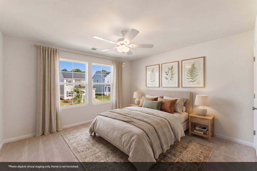 Furnished interior view inside a new home in Mayfair Village, Spartanburg (Image 10).