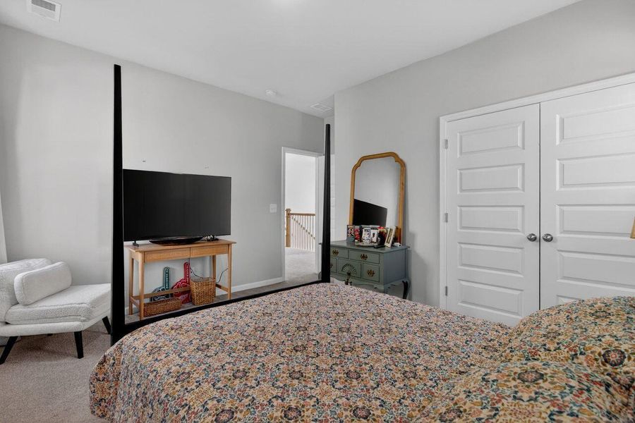 Furnished interior view inside a new home in Sweetgrass at Summers Corner, Summerville (Image 31).