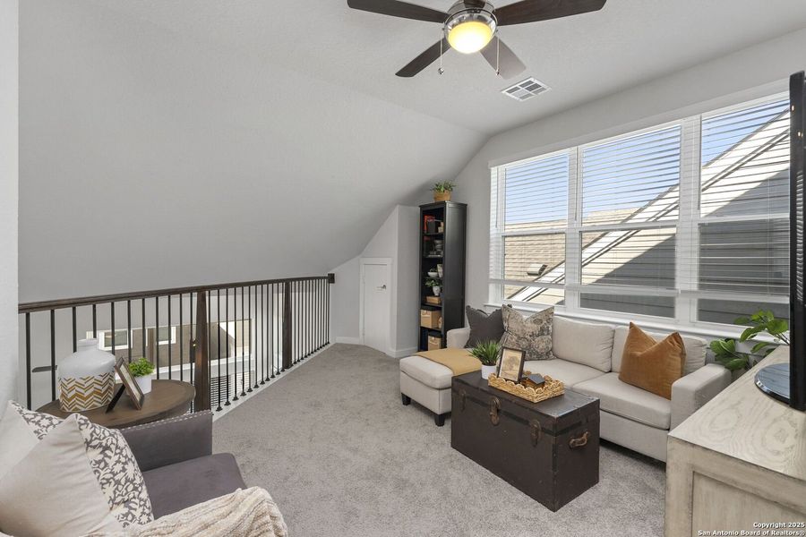 Furnished interior view inside a new home in The Enclave at Whitby, San Antonio (Image 10). Furnished interior view inside a new home in The Enclave at Whitby, San Antonio (Image 10).