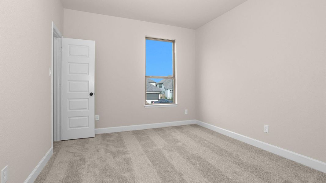 Spacious, unfurnished interior of a new home in Bridgeland 55', Cypress (Image 10).