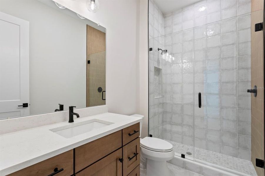 Furnished interior view inside a new home in , Tampa (Image 34).