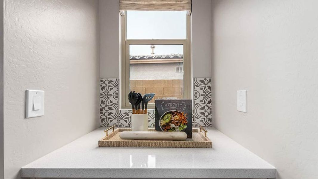 Representative furnished interior of a home built from the Redwood by Taylor Morrison in Paradisi Encore Collection, Surprise (Image 34).