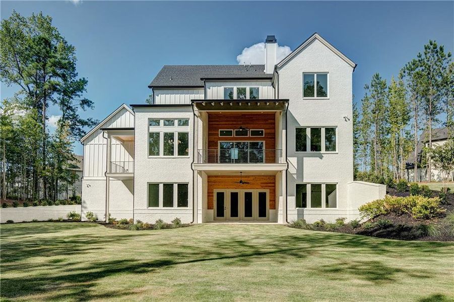 Front exterior of a new home in , Newnan, GA, highlighting curb appeal (Image 31).