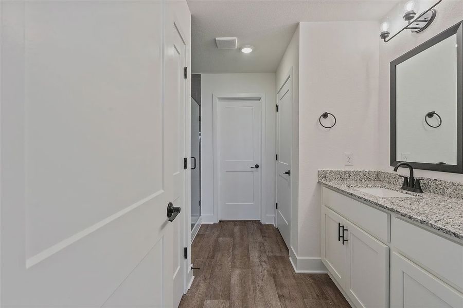 Furnished interior view inside a new home in Grand Oaks Reserve, Cleveland (Image 11).