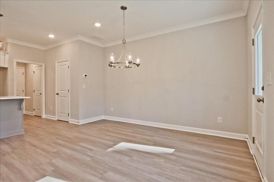 Spacious, unfurnished interior of a new home in River Walk Place, Lawrenceville (Image 17).
