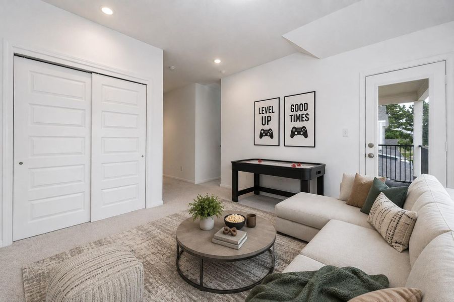 Virtually staged secondary bedrooms Virtually staged secondary bedrooms