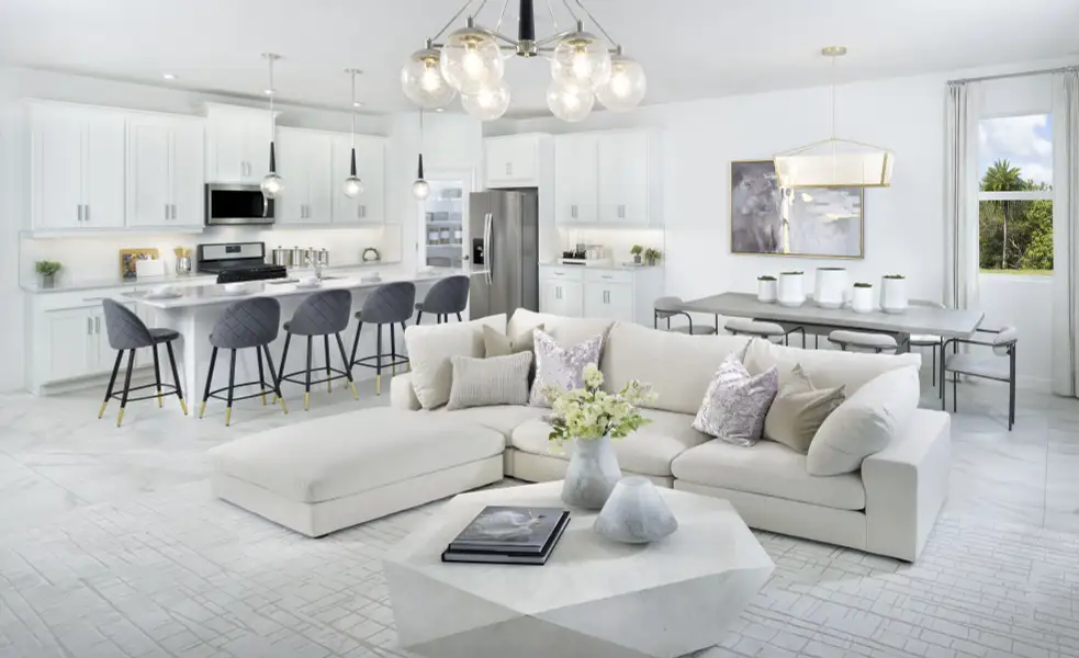 Representative furnished interior of a home built from the Gateway by Mattamy Homes in Tradition, Port St. Lucie (Image 7). Representative furnished interior of a home built from the Gateway by Mattamy Homes in Tradition, Port St. Lucie (Image 7).