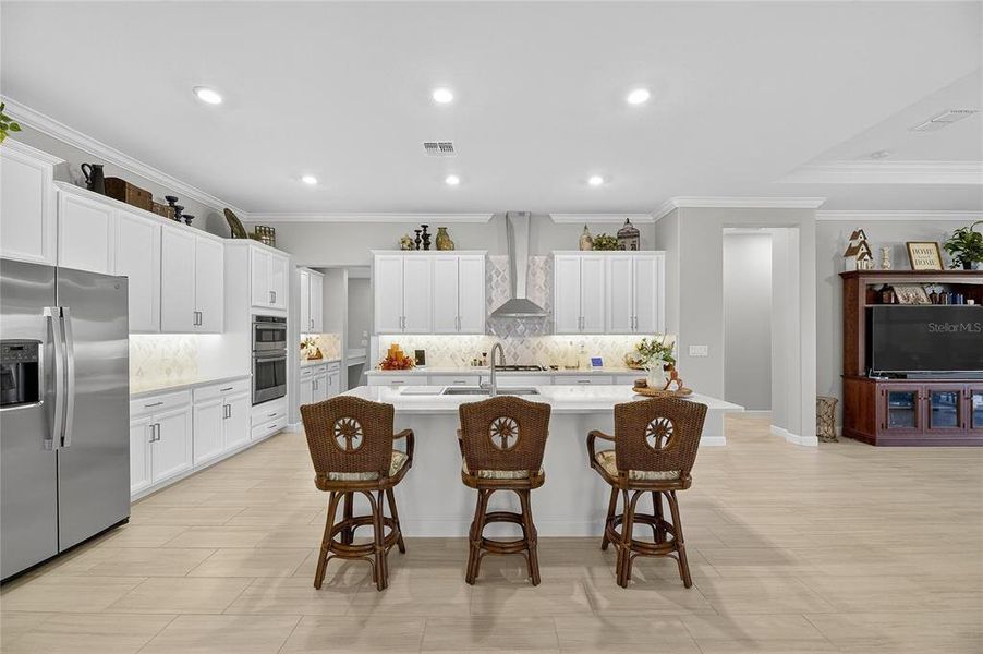 Furnished interior view inside a new home in Southshore Bay: The Grand Estates, Wimauma (Image 28).
