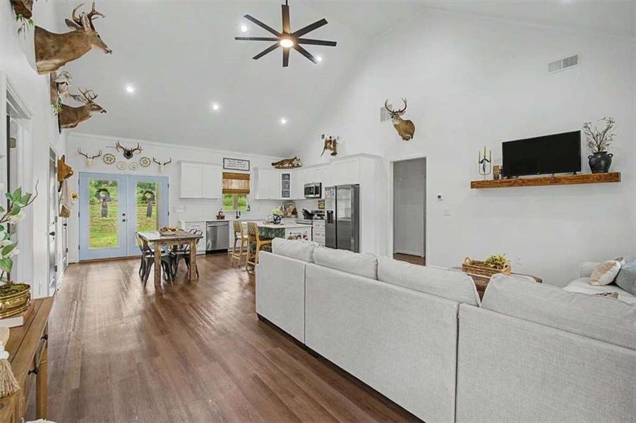Furnished interior view inside a new home in , Bowdon (Image 5).