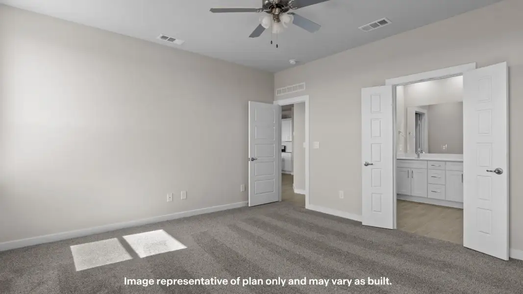 Spacious, unfurnished interior of a new home in Homestead at Parks Bell Ranch, Odessa (Image 13).