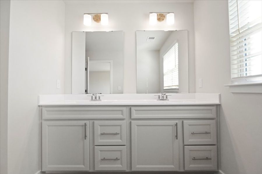 Furnished interior view inside a new home in Canterbrook Farms 2-Story, Fountain Inn (Image 9). Furnished interior view inside a new home in Canterbrook Farms 2-Story, Fountain Inn (Image 9).