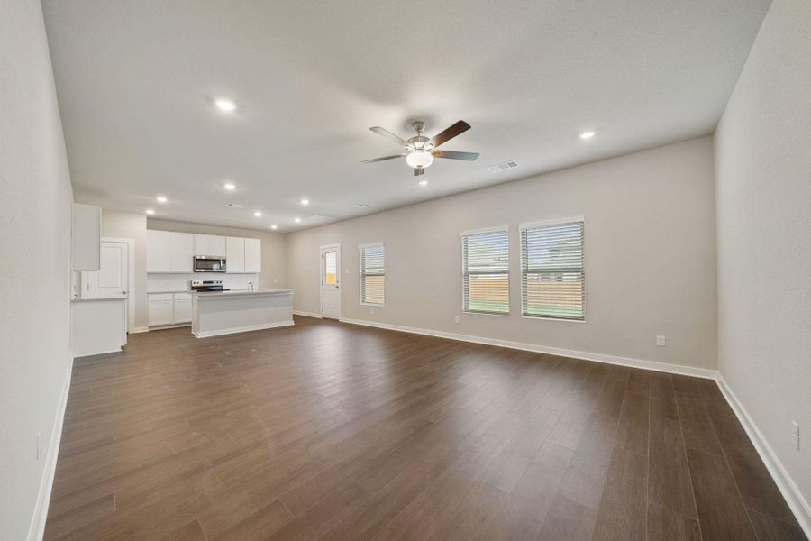 From Family Room to Open Concept Kitchen - Representative Photo