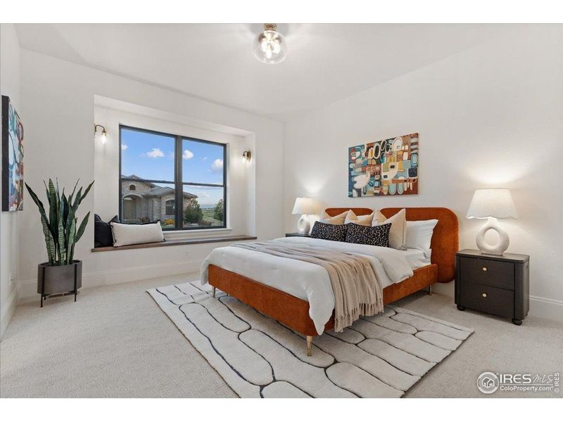 Furnished interior view inside a new home in , Berthoud (Image 18).