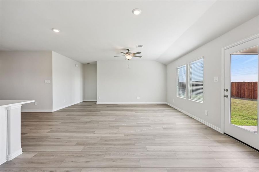 Spacious, unfurnished interior of a new home in Trails of Lavon - Signature Series, Lavon (Image 35). Spacious, unfurnished interior of a new home in Trails of Lavon - Signature Series, Lavon (Image 35).