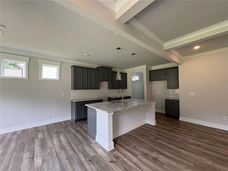 Furnished interior view inside a new home in Greenefield, Cartersville (Image 9).
