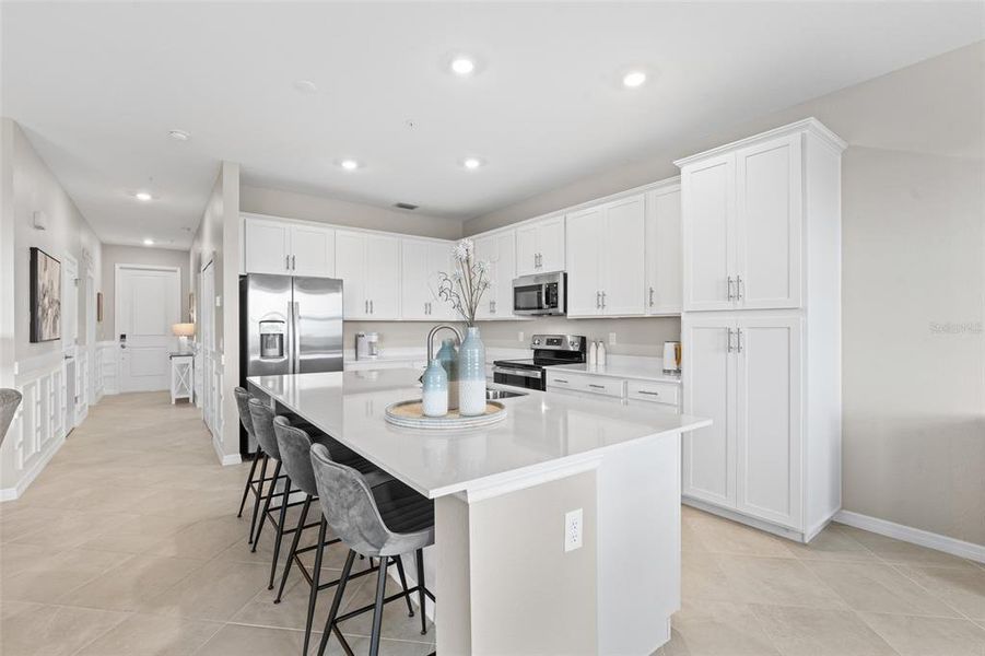 Furnished interior view inside a new home in , Punta Gorda (Image 29).