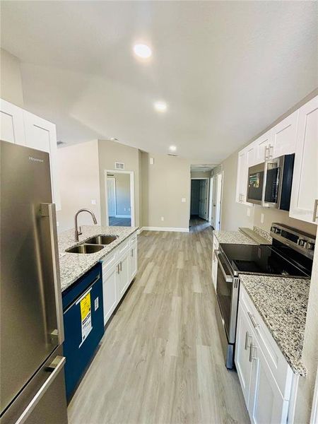 Furnished interior view inside a new home in , Fort Meade (Image 5).
