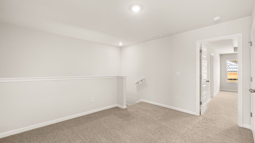 Spacious, unfurnished interior of a new home in Brookland Commons, Monroe (Image 15).