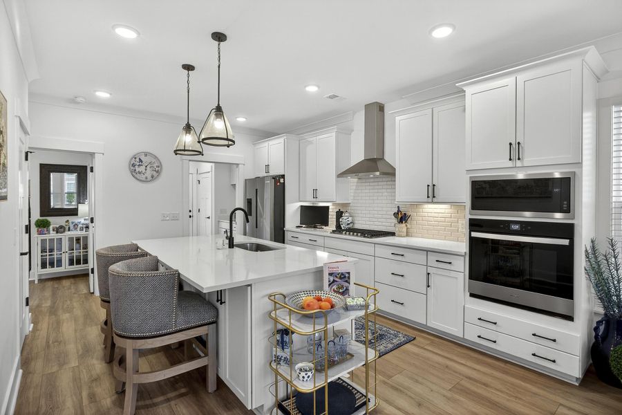 Furnished interior view inside a new home in Pineland Village, Summerville (Image 8).