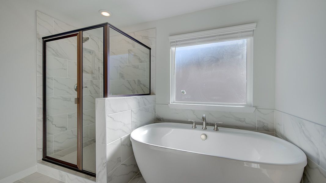 Furnished interior view inside a new home in Westwind Estates, Hampton (Image 28).