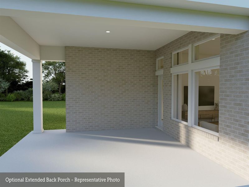 Exterior details and patio area of a home in , Montgomery (Image 3). Exterior details and patio area of a home in , Montgomery (Image 3).