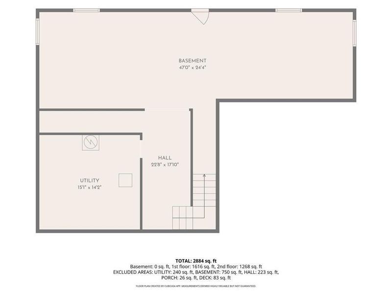 2D floor plan layout of this home in , Ellenwood, GA (Image 6).