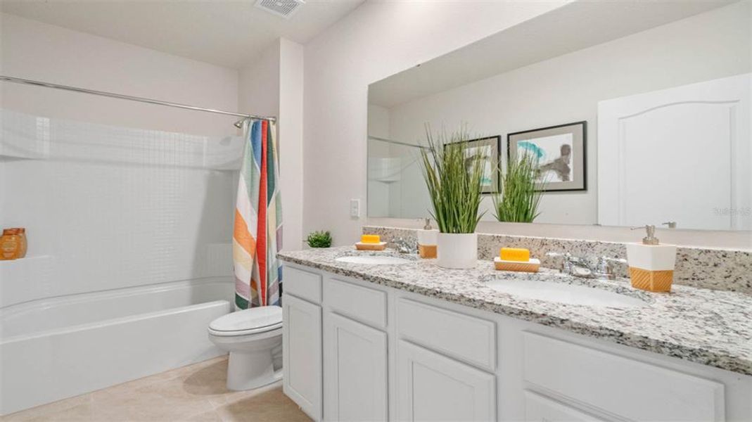 Furnished interior view inside a new home in Buena Lago, St. Cloud (Image 11).