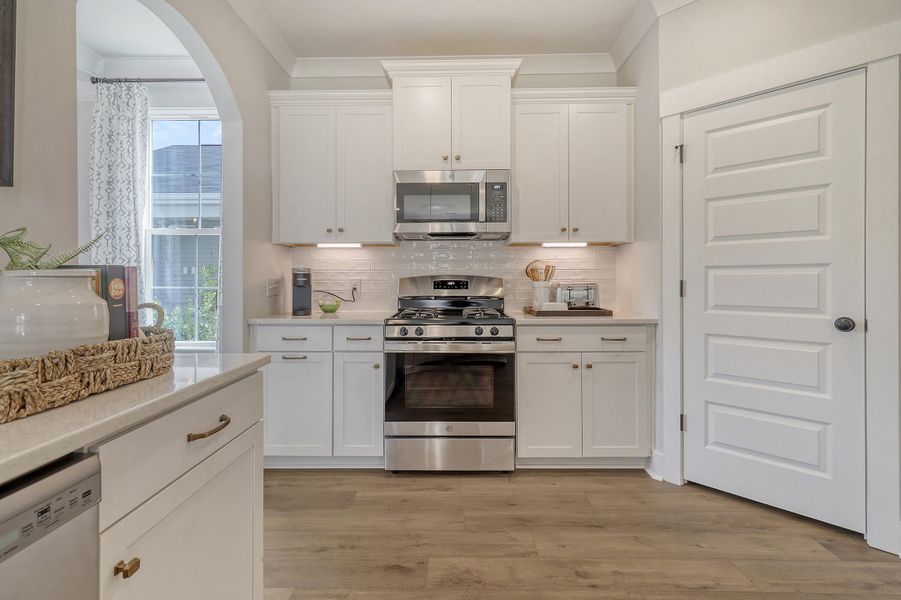 Furnished interior view inside a new home in Six Oaks, Summerville (Image 48).