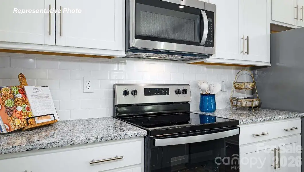 Furnished interior view inside a new home in Secrest Commons, Monroe (Image 15).
