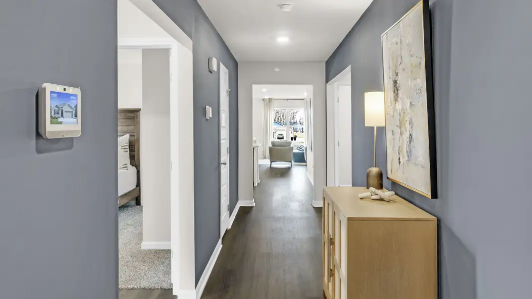 Furnished interior view inside a new home in Bailey Park, Fayetteville (Image 3).