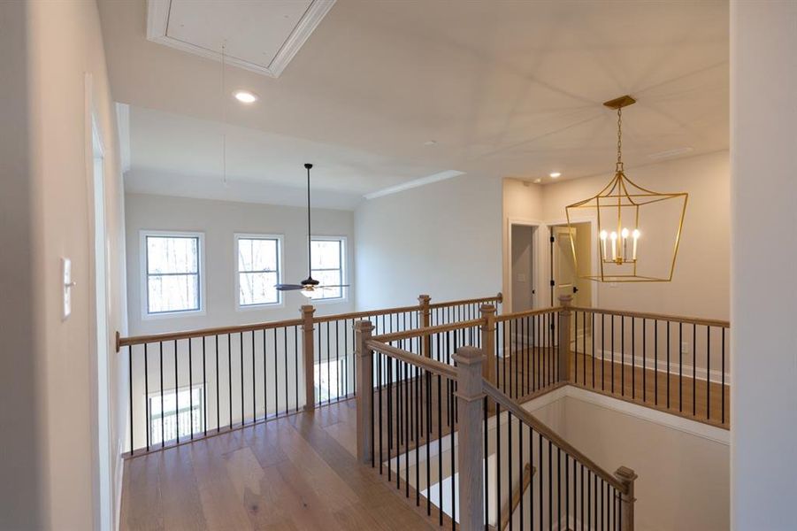 Spacious, unfurnished interior of a new home in Bellmoore Park, Johns Creek (Image 26).