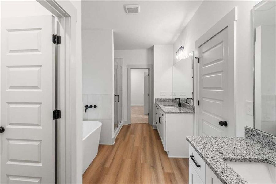 Furnished interior view inside a new home in , Covington (Image 13).
