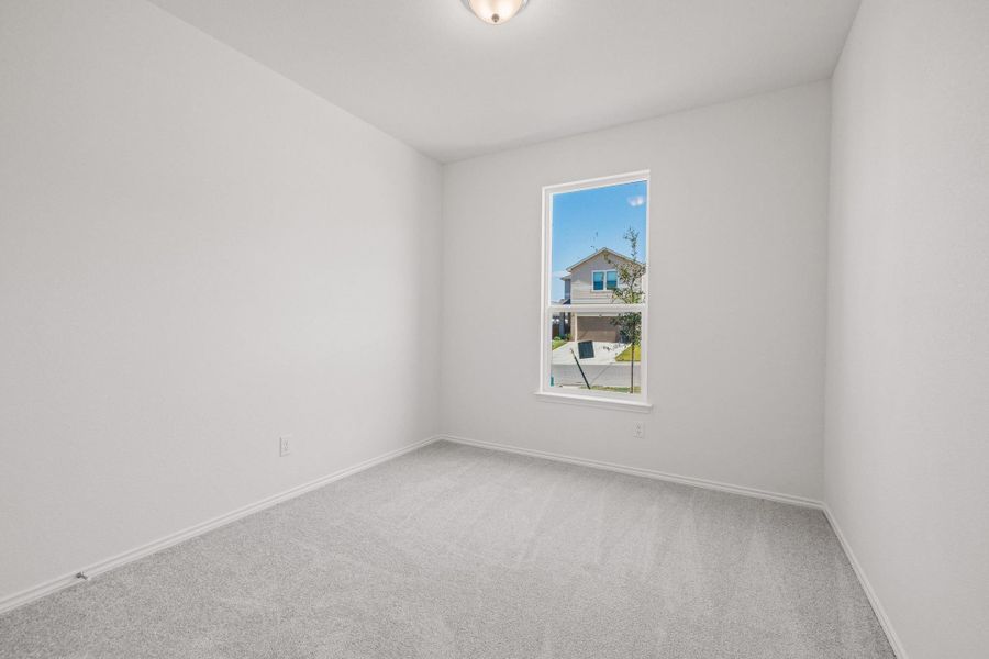 Spacious, unfurnished interior of a new home in Sonterra - Cool Water, Jarrell (Image 16).