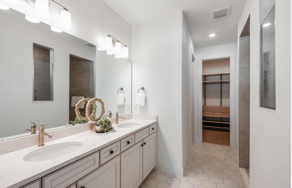 Furnished interior view inside a new home in Spencer Glen, Riverview (Image 6).