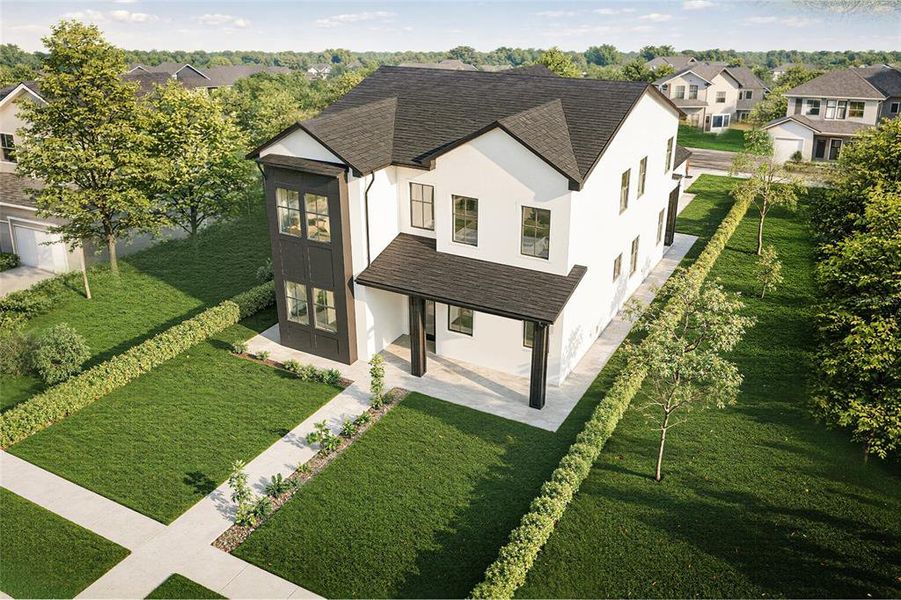 Front exterior of a new home in , St. Petersburg, FL, highlighting curb appeal (Image 18).