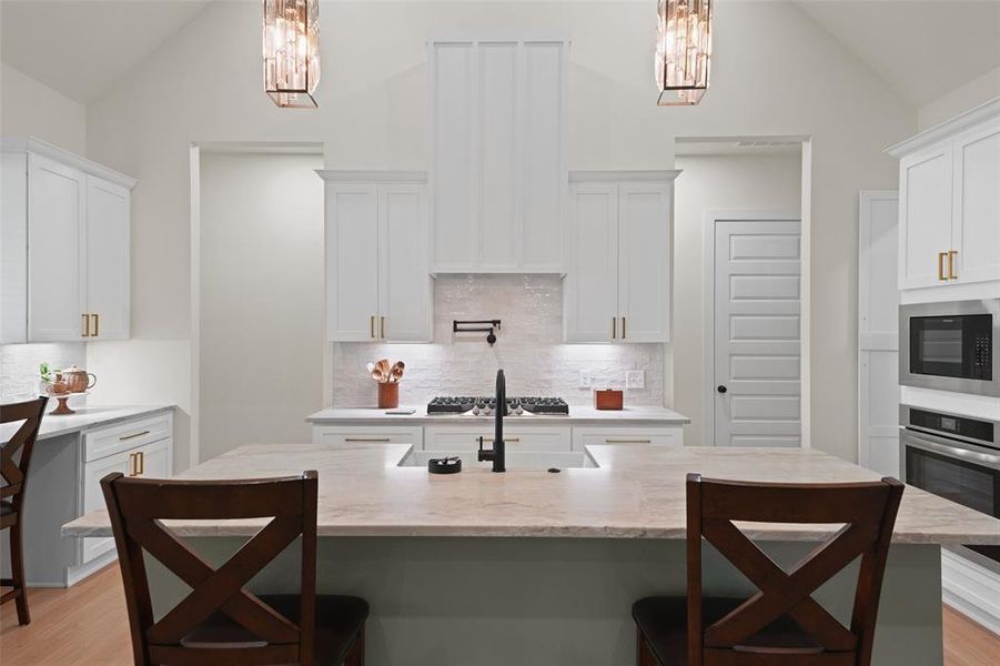 Furnished interior view inside a new home in , Forney (Image 15).