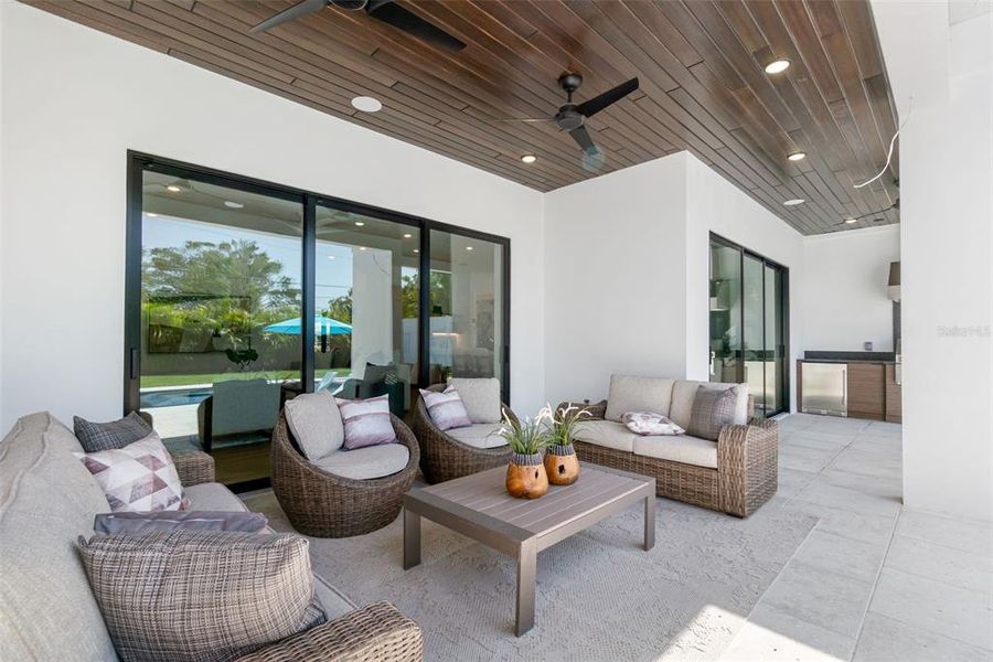 Furnished interior view inside a new home in , Sarasota (Image 58).